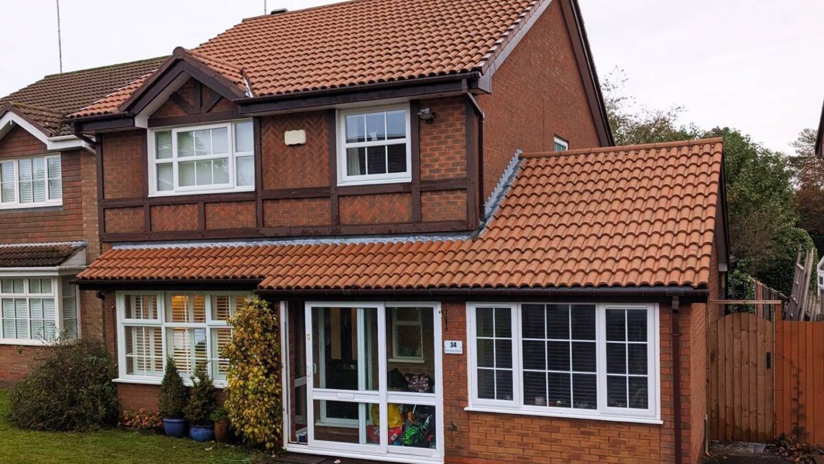 After: Roof Cleaning