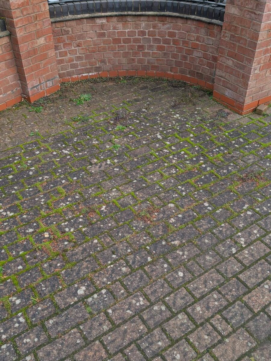 Before: Driveways, Patios & Decking