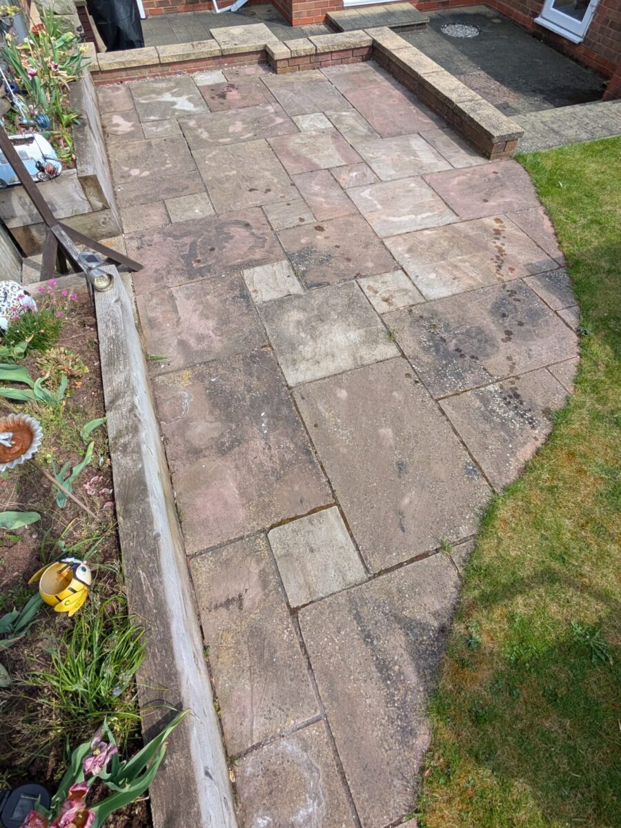 Before: Patio