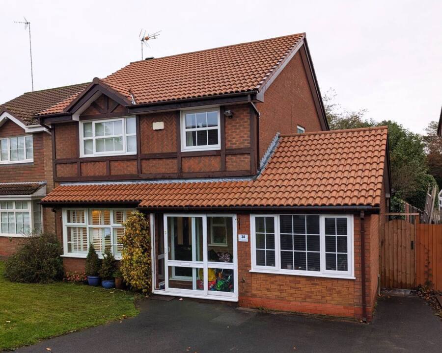 After: Roof Cleaning