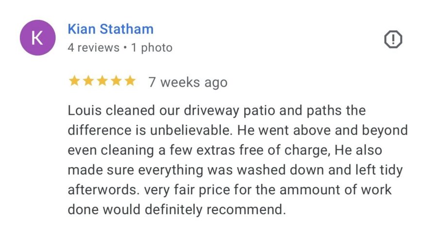 Customer review