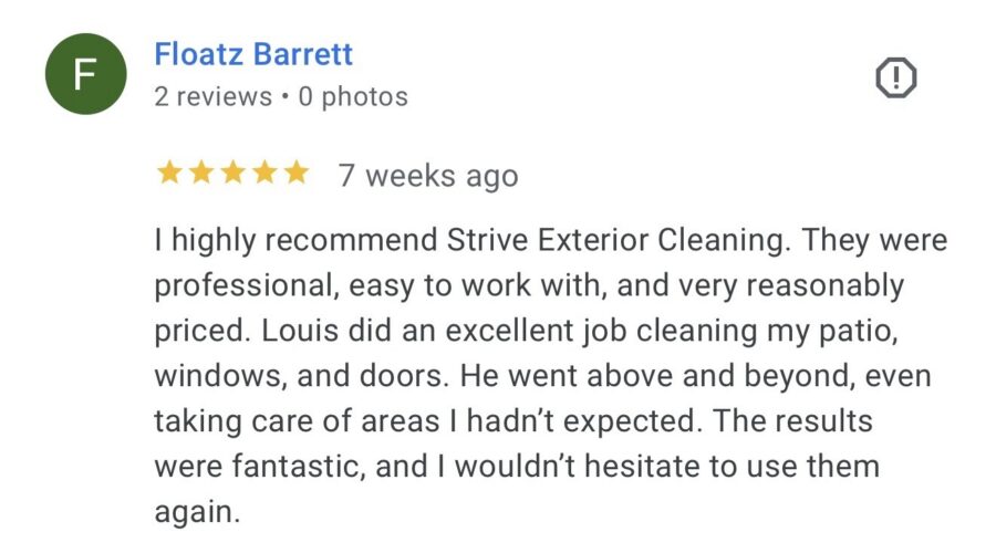 Customer review