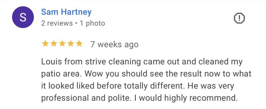 Customer review