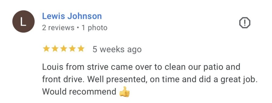 Customer review