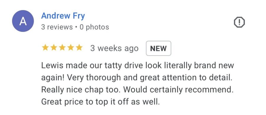 Customer review