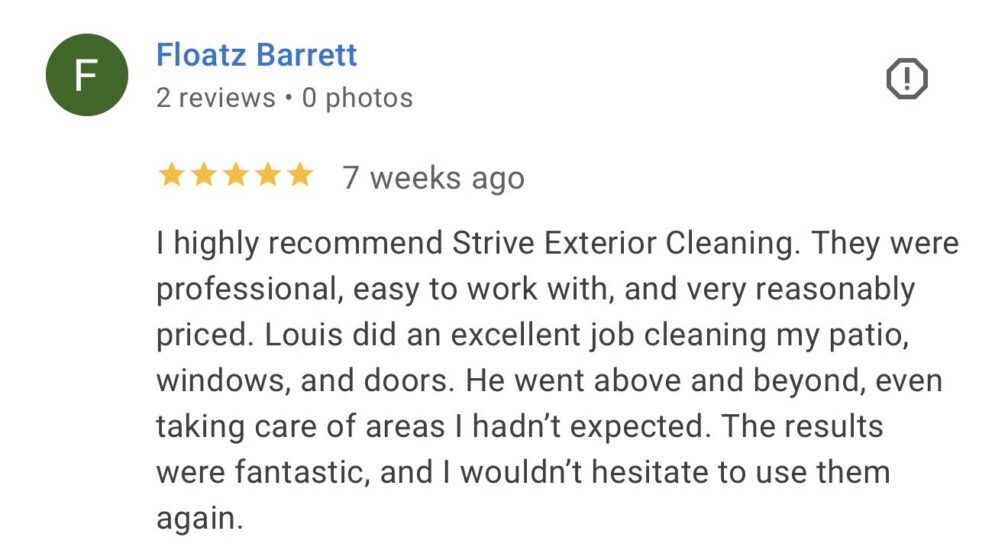 Customer review