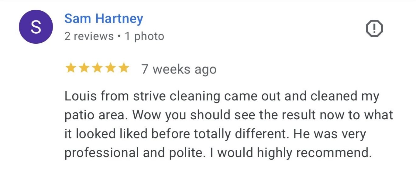 Customer review