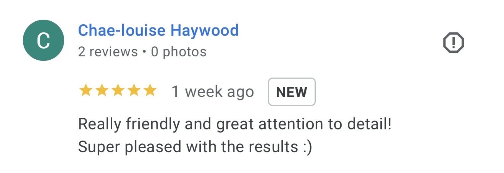 Customer review