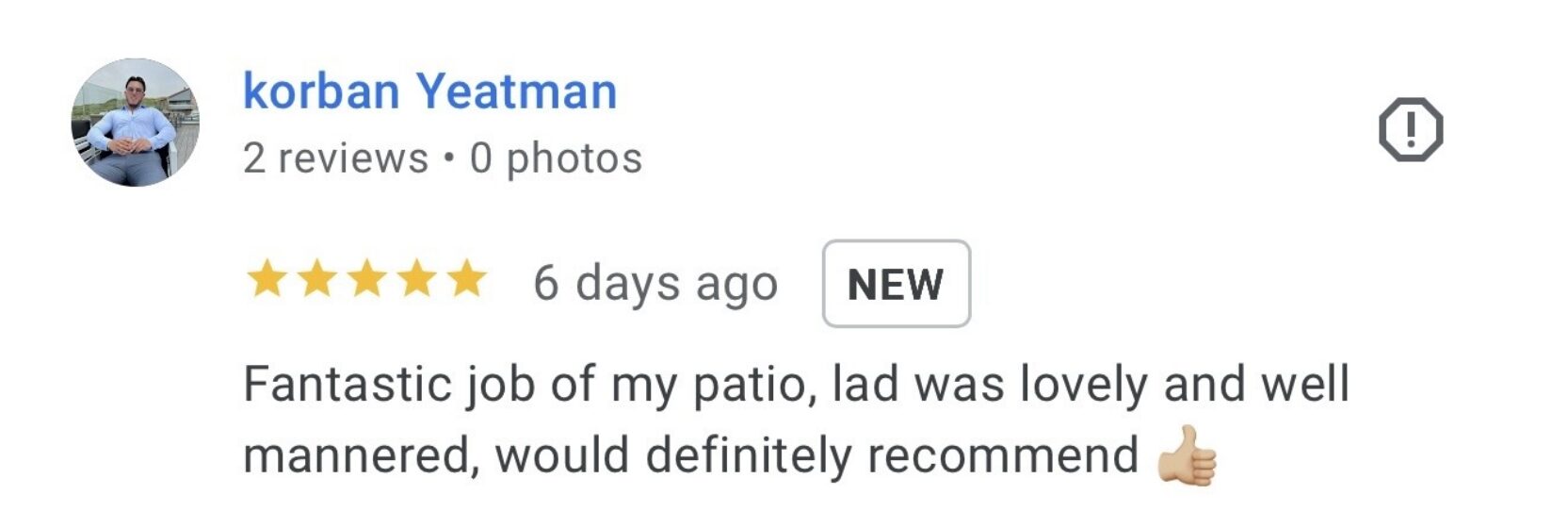 Customer review